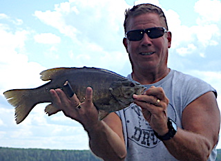 BIG Smallmouth Bass are The Best Fishing at Fireside Lodge by Jan
